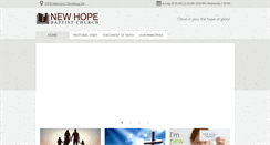 Desktop Screenshot of newhopetillsonburg.com